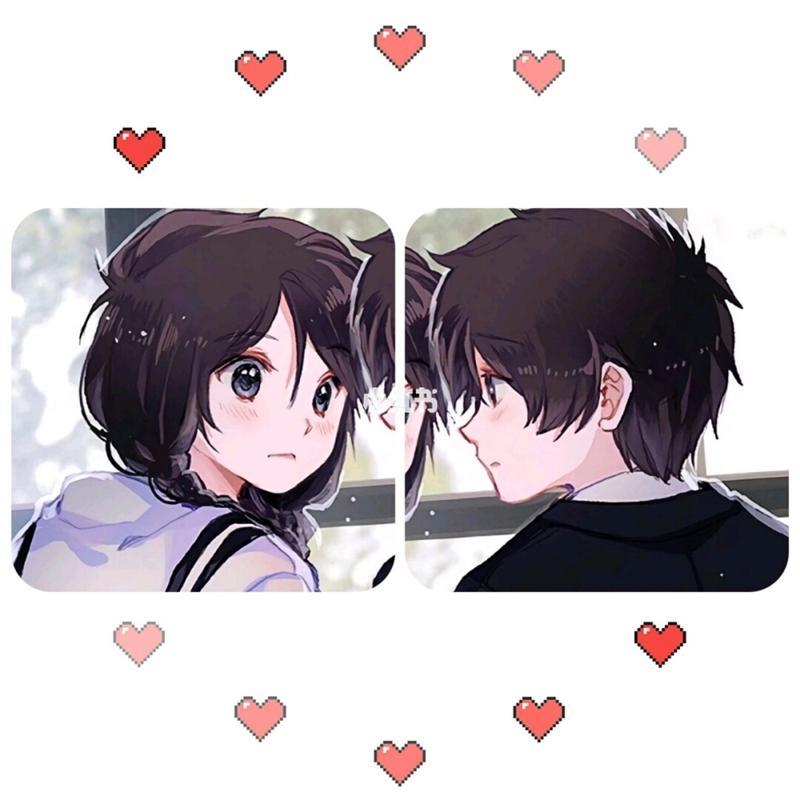 情侣头像动漫一人一张 情侣头像图片一男一女 20张