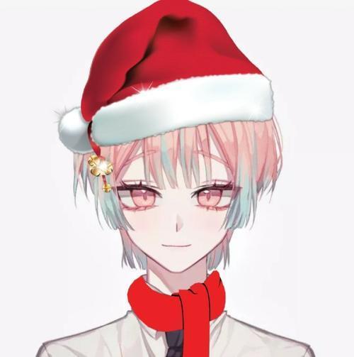 圣诞节动漫头像男 戴圣诞帽的动漫男头像图片帅气 20张