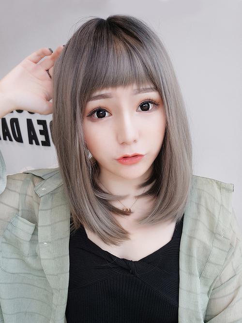 头发女生图片效果图 女生头发图片大全 10张