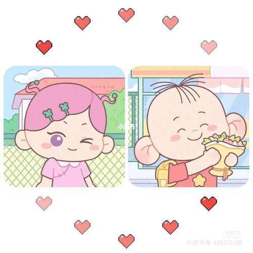 图图小美情侣头像 图图和小美情头 20张