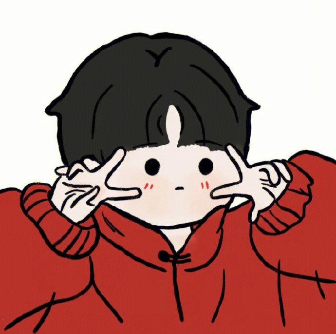 新年情侣头像卡通图片大全可爱2023一人一张 8张