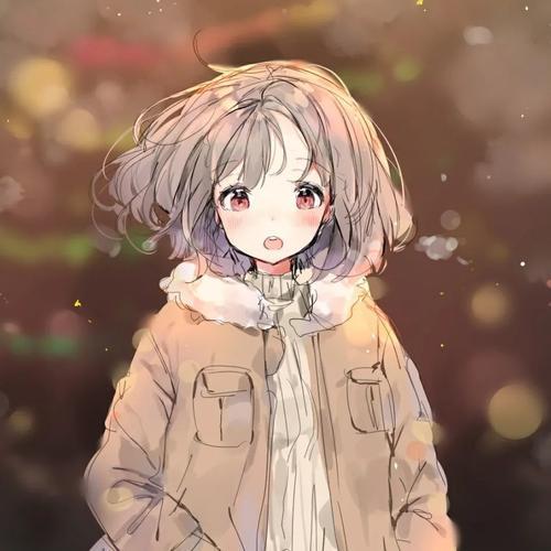 头像短发女生动漫 短发动漫女孩图片头像可爱 20张