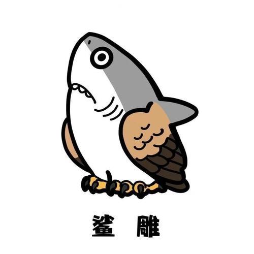 鲨雕头像图片可爱|高级又沙雕头像合集 20张