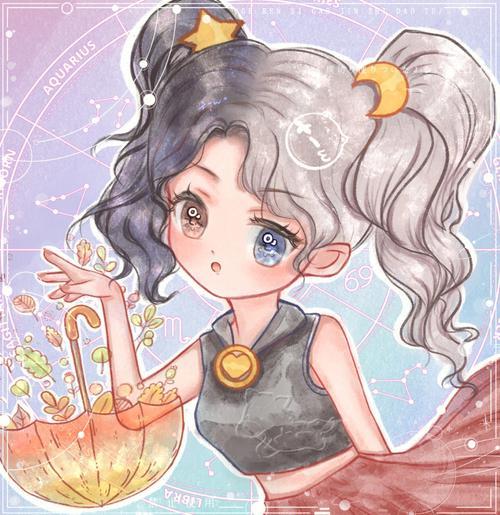 女生星座头像动漫图片 女生星座头像图片大全 16张