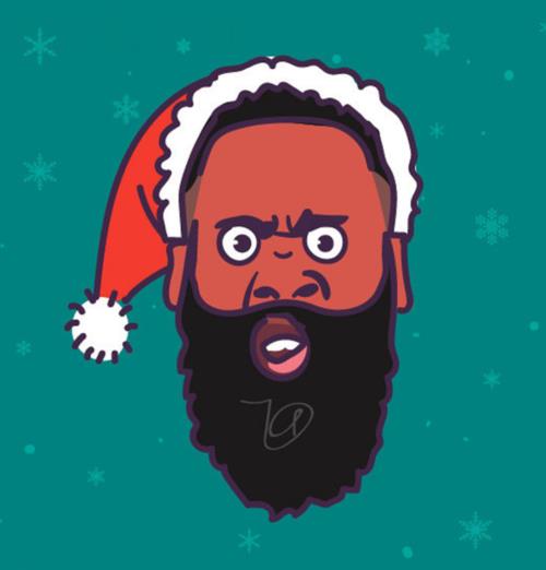 哈登卡通头像图片可爱 哈登卡通头像图片壁纸 20张