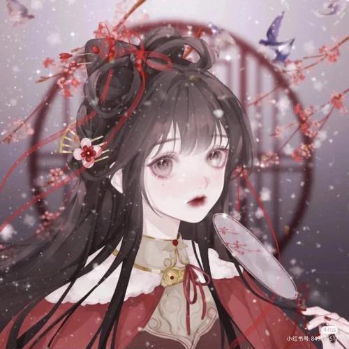 卡通动漫女生头像古风图片可爱 卡通动漫女生头像古风 20张