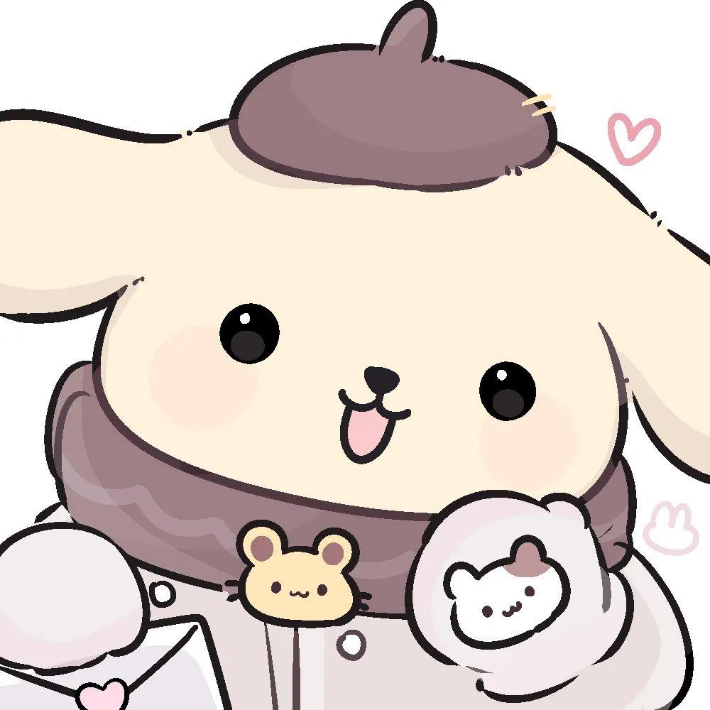 冬天头像图片2022最火爆|超可爱的三丽鸥穿冬装系列 8张