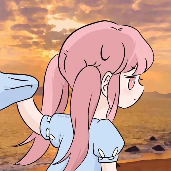 女强男弱情头动漫可爱 动漫情侣头像女强男弱一人一张 8张