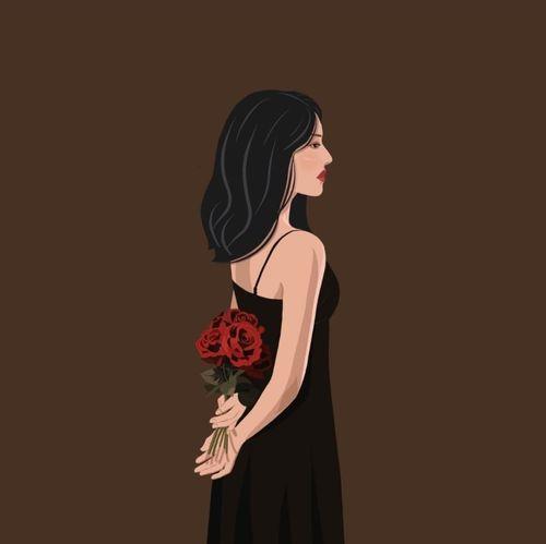 情侣插画头像图片动漫 情侣插画手绘图片 20张