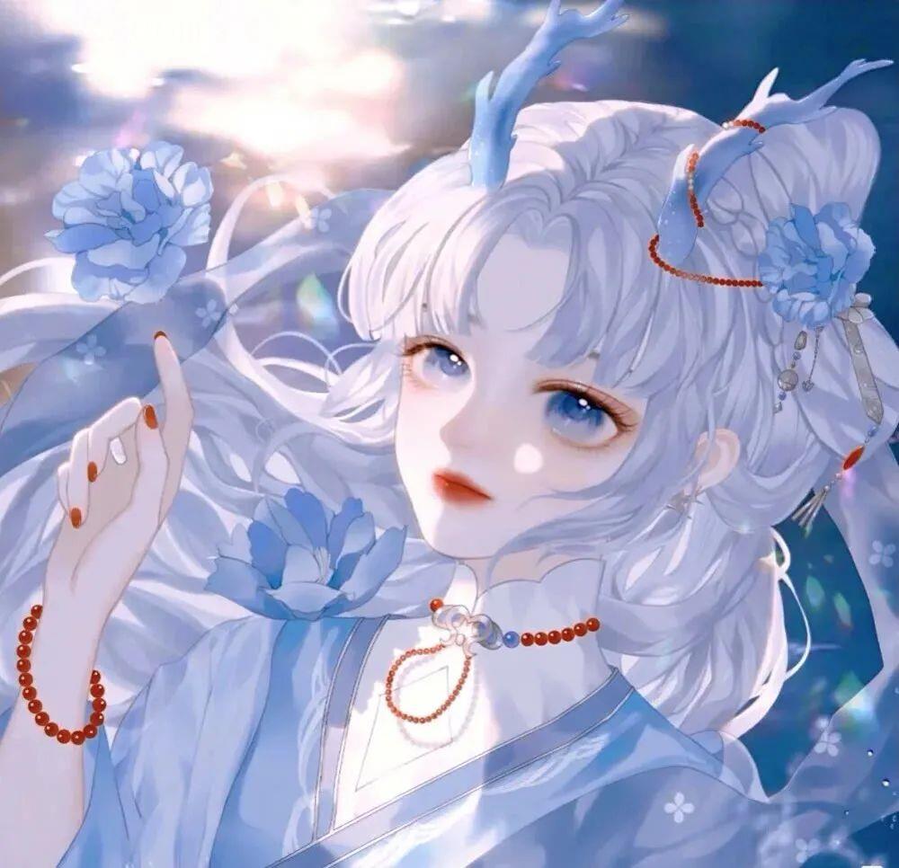 女生专用头像古风动漫|好看的古风头像图片仙气稀有 8张