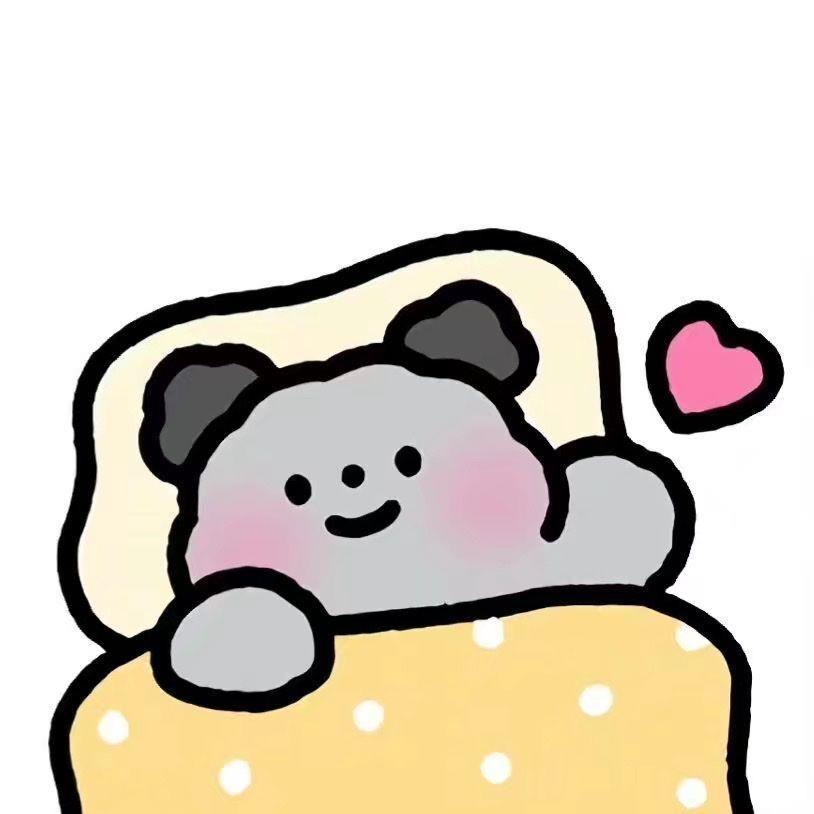 新年卡通情侣头像图片2023最新版可爱一人一张 8张