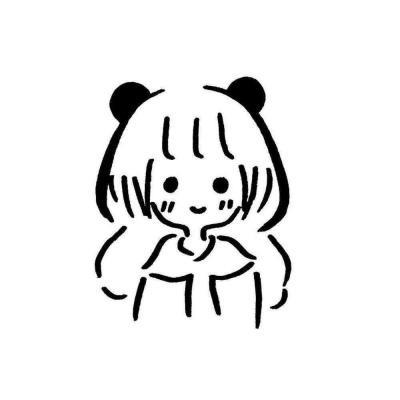 简笔画头像女手绘图片可爱 简笔画头像女手绘图片卡通 20张