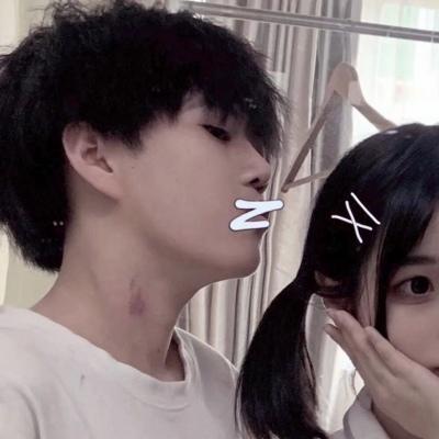 情头真人ins高级质感 情侣头像ins高级质感真人图片 20张