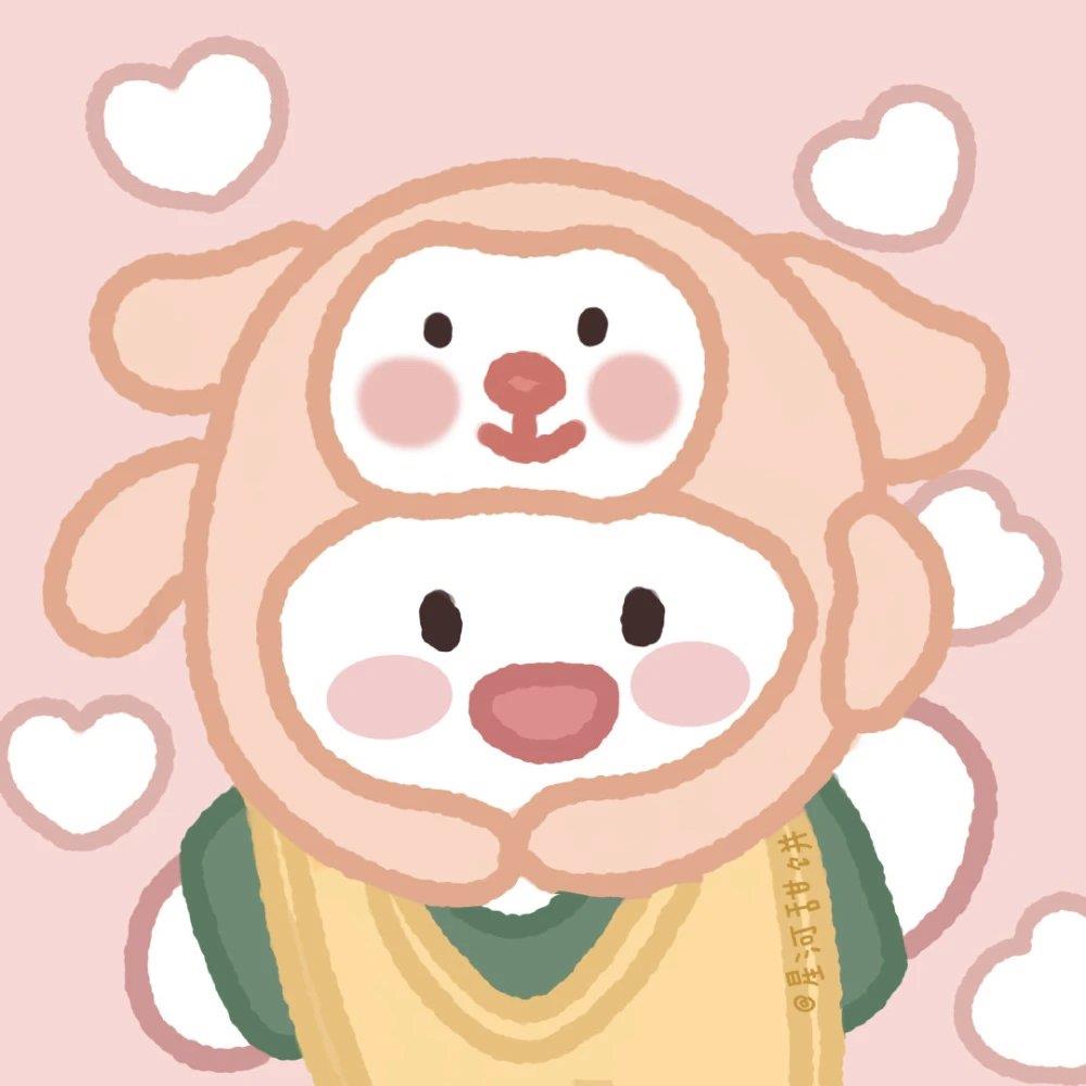 卡通群头像图片大全2022|可爱卡通多人头像图片 9张