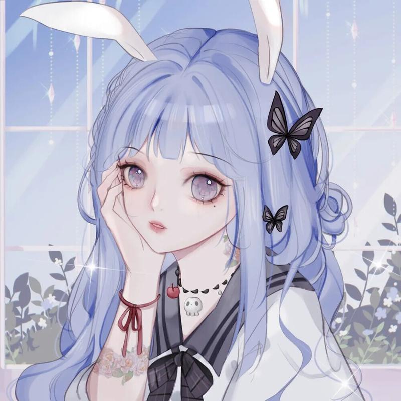 二次元少女漫画头像 二次元女生漫画头像图片大全 20张